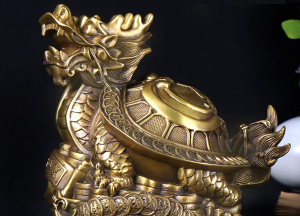 How to Judge the Fengshui Effects of Copper Dragon Turtle Ornaments?